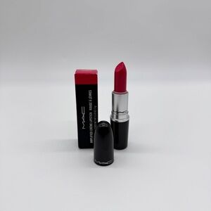 MAC Amplified Creme Lipstick in Fusion Pink Bright Fuchsia New in Box